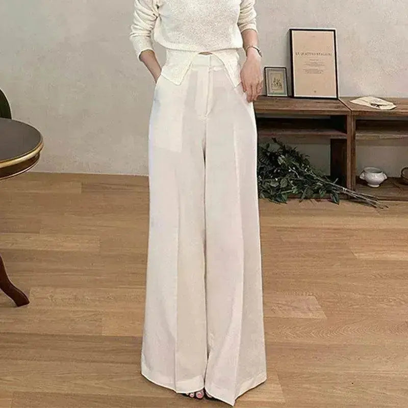 Women's Hanging Wide Leg Mopping Casual Pants
