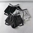 Women's High Waist Running Athletic Gym Hot Pants