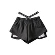 Women's High Waist Running Athletic Gym Hot Pants