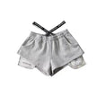 Women's High Waist Running Athletic Gym Hot Pants