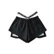 Women's High Waist Running Athletic Gym Hot Pants