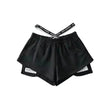 Women's High Waist Running Athletic Gym Hot Pants