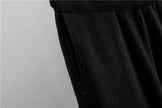 Women's Knitted Cardigan Casual Fashion Sports Wide-leg Pants Suit