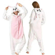 Women's One-piece Cartoon Animal Pajamas