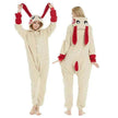 Women's One-piece Cartoon Animal Pajamas