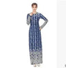 Women's Polka Dot Printed Arab  Long Skirt