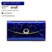 Women's Real Leather Anti theft  Large Capacity Wallet Clutch Bag