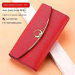Women's Real Leather Anti theft  Large Capacity Wallet Clutch Bag