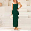 Women's Ruffled Tube Top Skirt