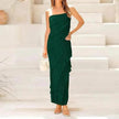 Women's Ruffled Tube Top Skirt
