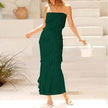 Women's Ruffled Tube Top Skirt