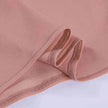Women's Satin V Neck Backless No Sleeveless Summer Party Dress