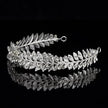 Women's Silver-plated Rhinestone Alloy Crown Tiara