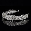 Women's Silver-plated Rhinestone Alloy Crown Tiara