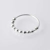 Women's Stylish And Simple Personality Sterling Silver Anxiety Ring