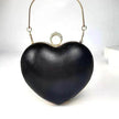 Women's Tassel Heart Shape Inlaid Diamond Handbag