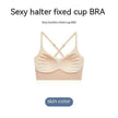 Women's U shaped  One piece Seamless Back Shaping Bra