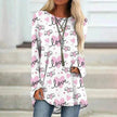 Women's Valentine's Day Love Print Long Sleeve shirt