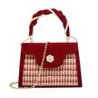 Women's Wedding Bag Bridal Bag High-grade Women's Elegant Red Niche Red Small Bag Portable 2025 New