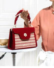 Women's Wedding Bag Bridal Bag High-grade Women's Elegant Red Niche Red Small Bag Portable 2025 New