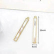 Women's White Shell Pendant Ear Rings