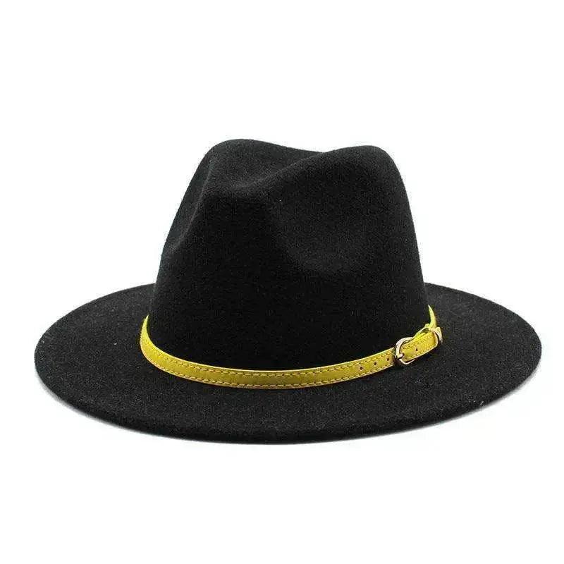 Women's Woolen Big Brimmed Jazz Felt Style Hat
