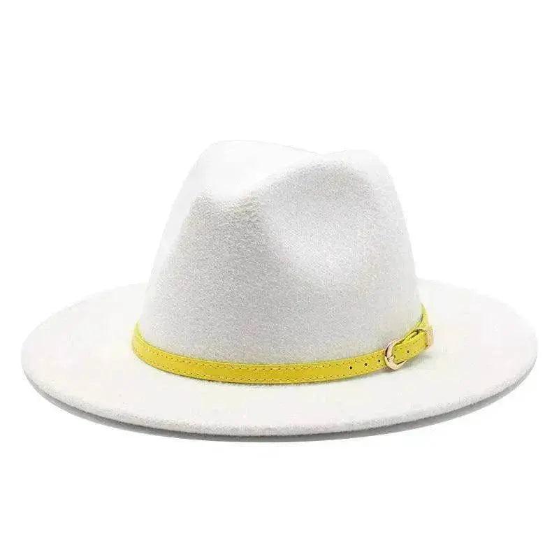 Women's Woolen Big Brimmed Jazz Felt Style Hat