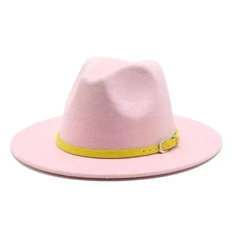 Women's Woolen Big Brimmed Jazz Felt Style Hat