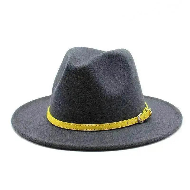 Women's Woolen Big Brimmed Jazz Felt Style Hat