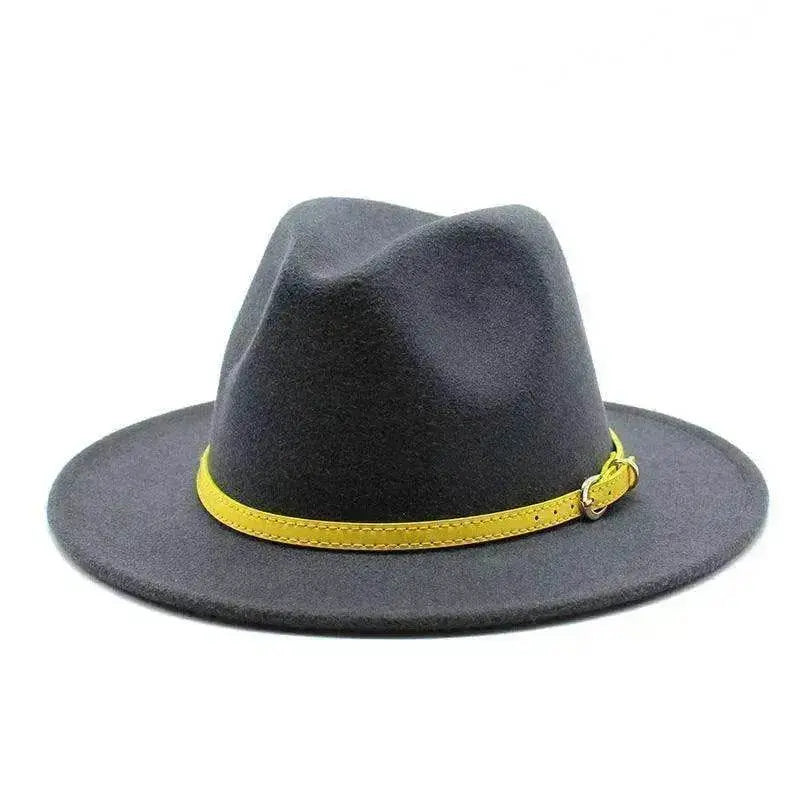 Women's Woolen Big Brimmed Jazz Felt Style Hat