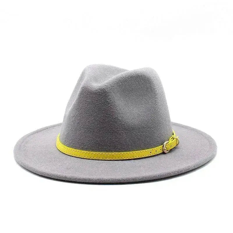 Women's Woolen Big Brimmed Jazz Felt Style Hat