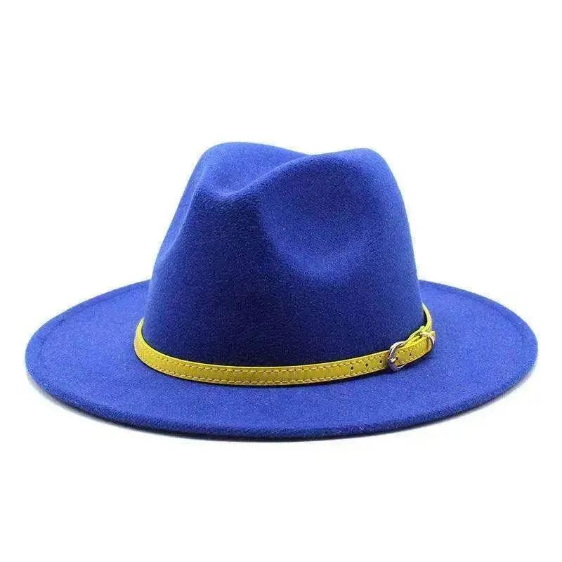 Women's Woolen Big Brimmed Jazz Felt Style Hat