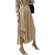 Women's cotton Oversized Loose Waist below the knee Dress