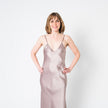 Women's Mulberry Silk Nightgown Taupe