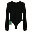Women's [M] Flowy Sleeve V Neck Bodysuit | Halara