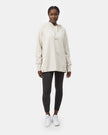 Treefleece Slit Hem Oversized Hoodie