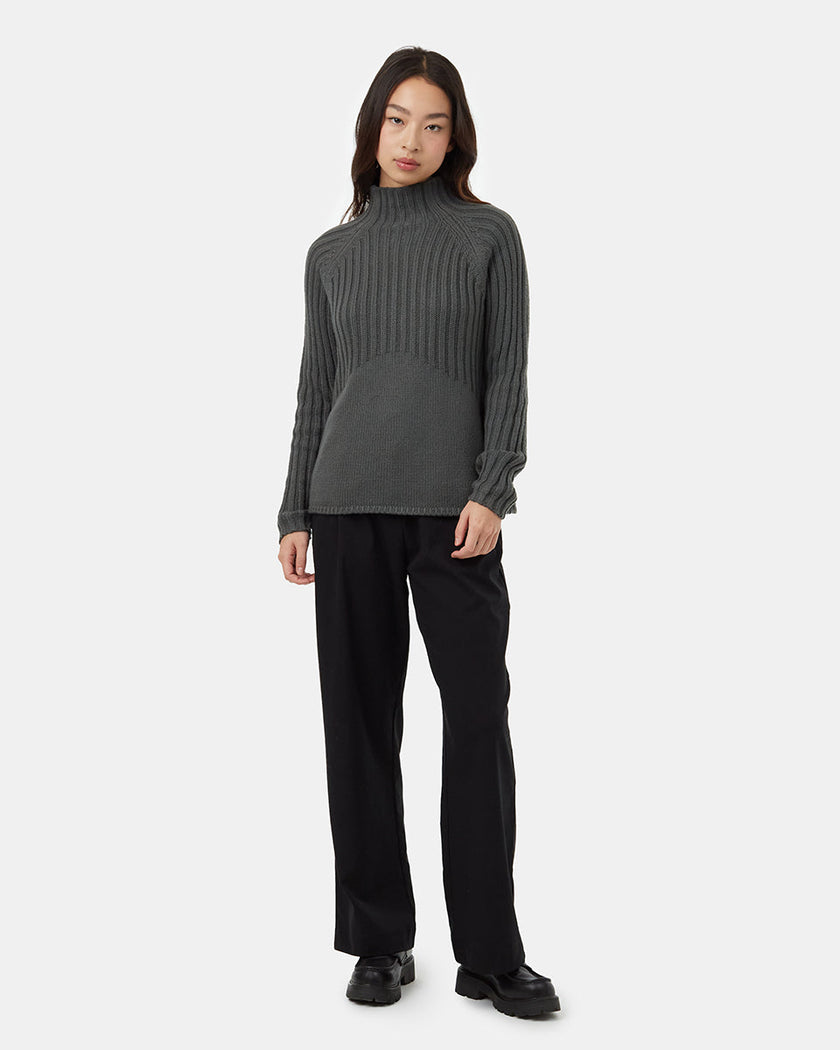 Highline Mock Neck Sweater