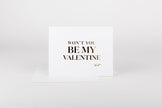 Won't You Be My Valentine