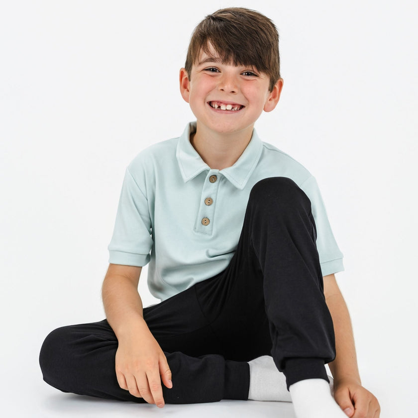 Youth Bamboo Lightweight Joggers | Black