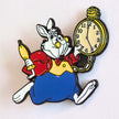 White Rabbit with Pocket Watch (Yellow) | Collectible Pin