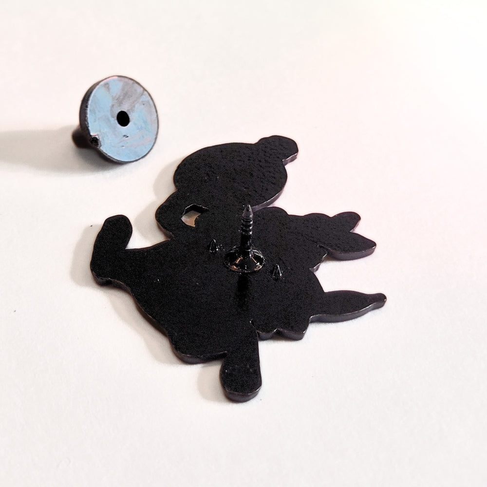 White Rabbit with Pocket Watch (Yellow) | Collectible Pin