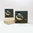 Print on Wood Block - Chickadee