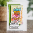 Woodware Clear Singles Blooming 4 in x 6 in Stamp