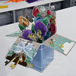 Woodware Clear Singles Mini Violet 3 in x 4 in Stamp Set
