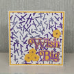 Woodware Dashed 6 in x 6 in Stencil