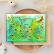 Woodware Clear Singles Hollyhocks 4 in x 6 in Stamp Set
