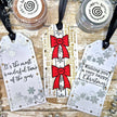 Woodware Clear Singles Christmas Borders 4 in x 6 in Stamp Set