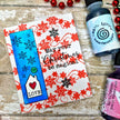 Woodware Clear Singles Christmas Borders 4 in x 6 in Stamp Set