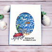 Woodware Clear Singles Sea Turtle 4 in x 6 in Stamp