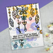 Woodware Clear Singles Garden Dream Catcher 4 in x 6 in Stamp